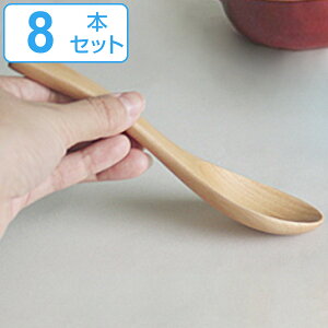KINTO Lg[ WOODN CUTLERY ؐ X[vXv[ 8{Zbg i 15.5cm ؐXv[ Jg[ ؐJg[ VR  E^h X[v V`[ |gt i`  j