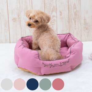 ペットベッド 丸型ベッド 小型犬 ( ペット ベッド ペット用 丸型 犬 猫 シンプル オシャレ 室内 ペット用品 犬用 猫用 オールシーズン ペットソファ ペットクッション 滑り止め )