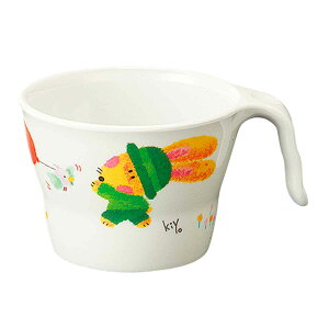 マグカップ 190ml スイートラビット メラミン ( 食洗機対応 アニマル 動物 マグ カップ コップ 子ども用食器 軽い 割れにくい 日本製 耐久性 可愛い うさぎ ウサギ 子ども )