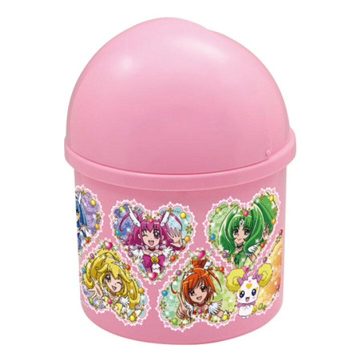 楽天市場 在庫限り 入荷なし キャラクター ゴミ箱 スマイルプリキュア 子供用 ごみ箱 ダストbox くずかご ダストボックス リビングート 楽天市場店
