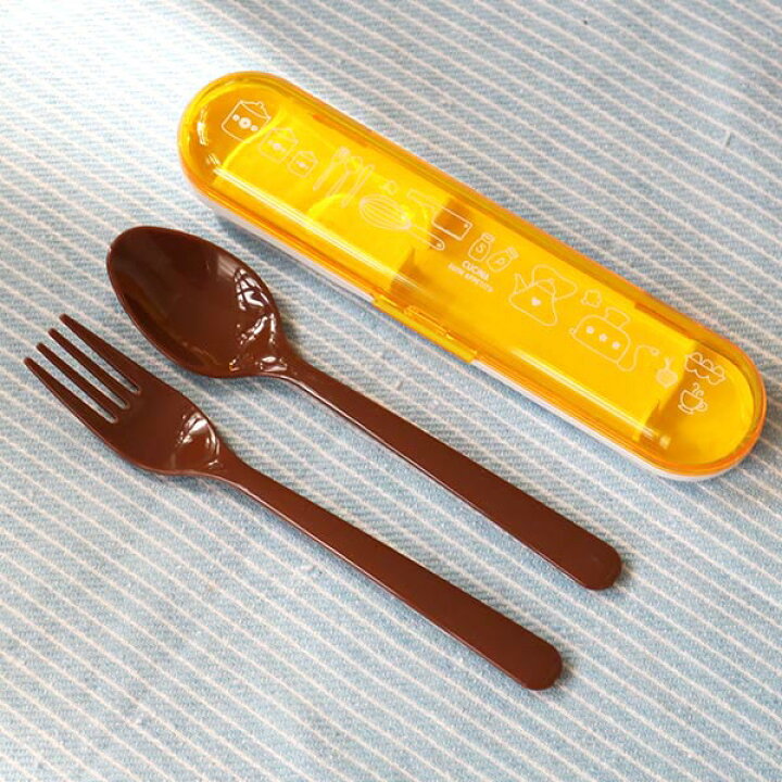 楽天市場 カトラリーセット クチーナ スプーン フォーク ケース セット 日本製 食洗機対応 おしゃれ 持運び お弁当 コンビセット カトラリー 女子 大人 リビングート 楽天市場店