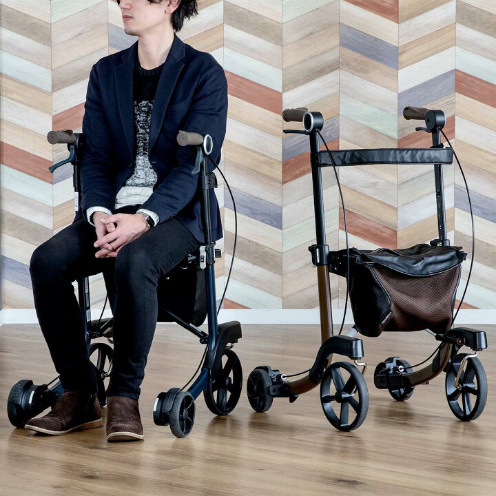 楽天市場】歩行器 ジェンティルマローネ ミケーレ 介護用品 （ 歩行車 