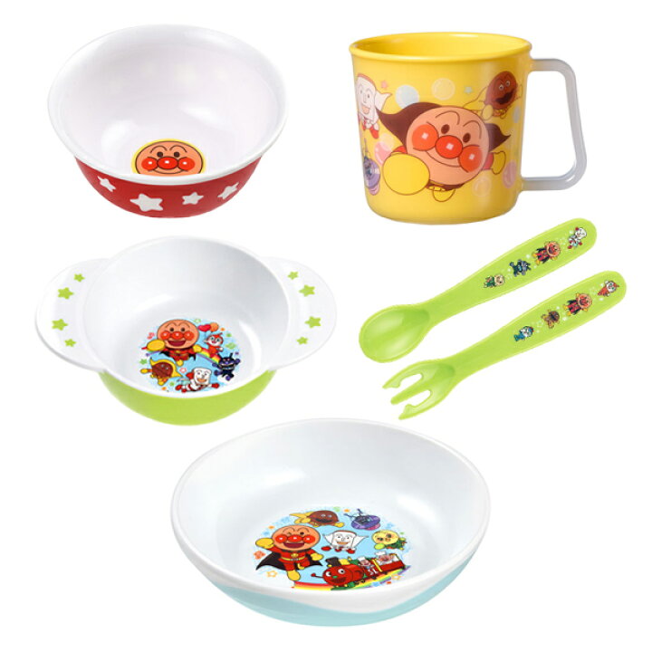 アンパンマン ランチプレート | アンパンマン キャラクター商品｜レック株式会社 お値下げ★アンパンマン食器セット☆