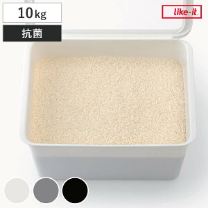 Ăт 10kg Pantry Stock Case t^tP[X vʃJbvt i CNCbg { ğC CXXgbJ[ CX{bNX R ۑe Ď[   G Rei 10L like-it j