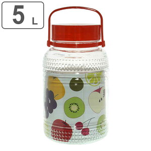 果実酒びん 果実酒用広口びん 5L ( ガラス 密閉 レシピ付き 保存容器 保存びん 梅酒びん 梅酒ビン 梅酒容器 梅酒瓶 果実酒ビン 保存瓶 ガラス瓶 5000ml ガラス製 瓶 びん ビン 梅酒 果実酒 ガラ