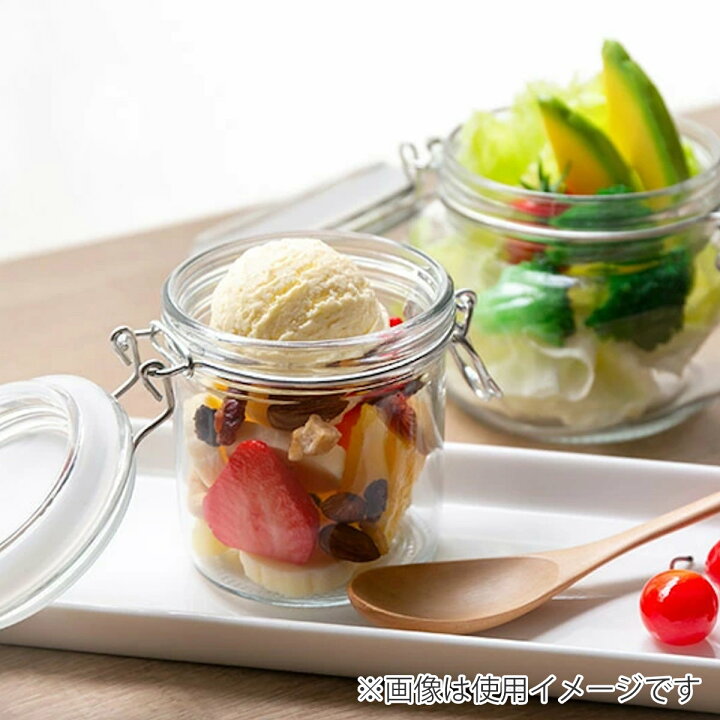 楽天市場】保存容器 300ml 600ml ガラス製 同サイズ6個セット パッキン 