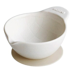 ごますり鉢 陶磁器 すべり止めシリコンシート付き 日本製 ( すりばち 陶器製すり鉢 擂鉢 擂り鉢 ごますり ゴマすり 小鉢 白 食洗機対応 電子レンジ対応 キッチン用品 キッチン雑貨 キッチ