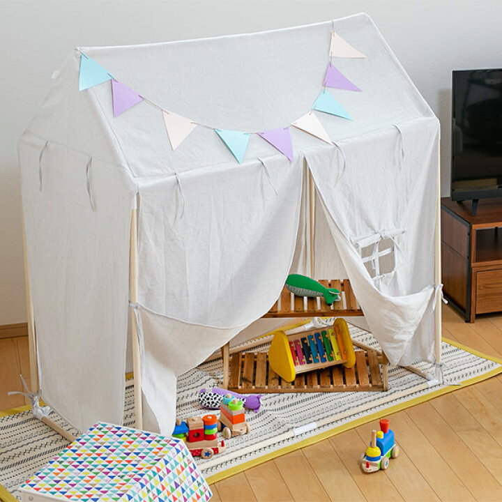 クリスマス 折りたたみ式キッズテント 子供部屋 秘密基地 キッズハウス 屋内外用 プレイテント 玩具収納 テントハウス 子供用テント