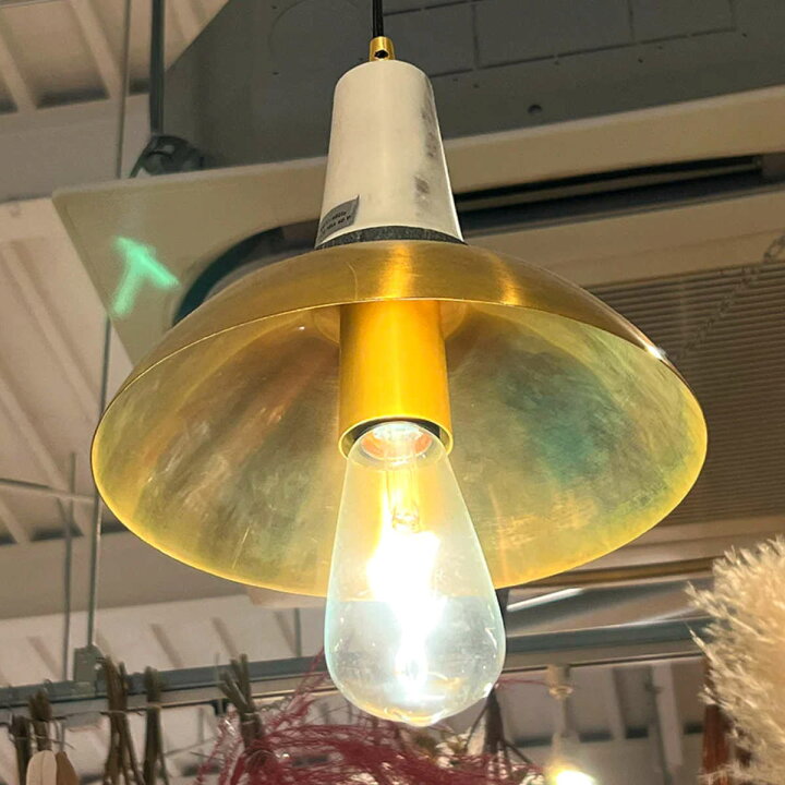 楽天市場】ペンダントライト ネハランプ 大理石 真鍮 LED電球対応 