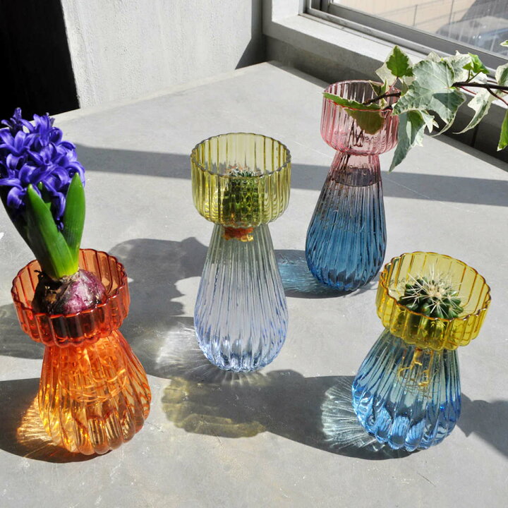 楽天市場】花瓶 トーンフラワーベース ロング ガラス （ 花ビン 花びん 
