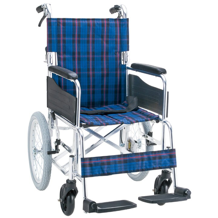 楽天市場】車いす 介助式 背折れタイプ 座面幅42cm 非課税 （ 送料無料 