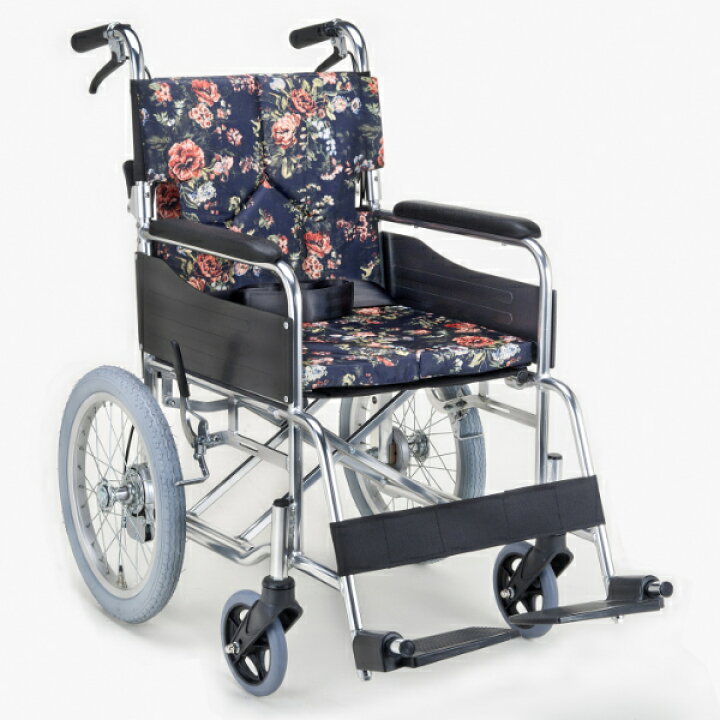楽天市場】車いす 介助式 背折れタイプ 座面幅40cm 非課税 （ 送料無料 