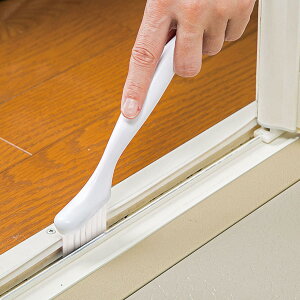 浴室 サッシ ブラシ 目地すみっこブラシ MK 目地ブラシ ( まめいた お風呂掃除 ふろ掃除 風呂床 フロ掃除 風呂掃除 風呂ゆか ブラシクリーナー 風呂用品 風呂そうじ タイル掃除 掃除用ブラ