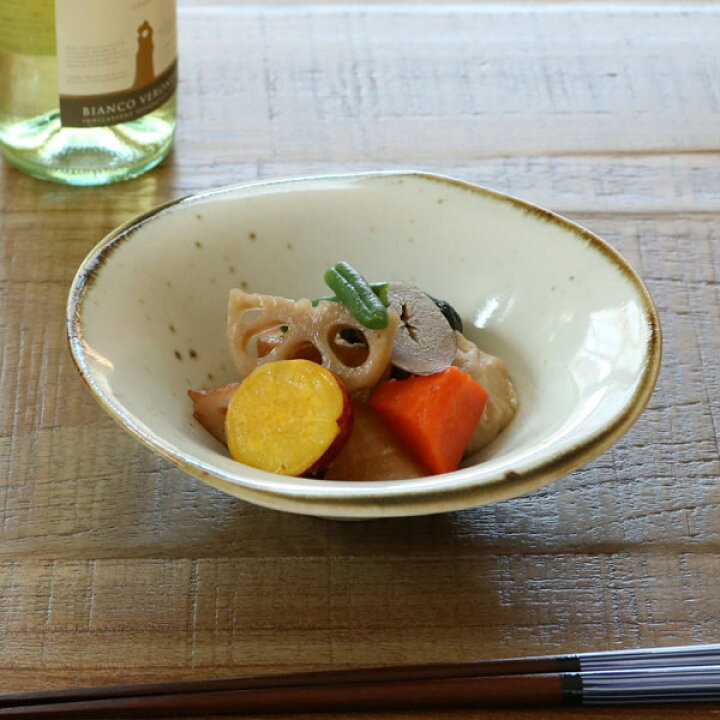 楽天市場 たわみ丸鉢 和食器 錆粉引 変形皿シリーズ 美濃焼 日本製 磁器 食器 皿 和皿 食洗機対応 和風 電子レンジ対応 おしゃれ 和モダン 和 器 中皿 小鉢 中鉢 丸鉢 丸皿 リビングート 楽天市場店