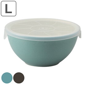 超軽量ボウル 蓋付き 550ml BOWL WITH LID L 電子レンジ 食洗機対応 （ 陶器 ボウル 調理 料理 キッチン ボール 耐熱 器 食器 保存 容器 レンジ 食洗機 キッチンツール Lサイズ 下ごしらえ 調理器具 調理雑貨 ）