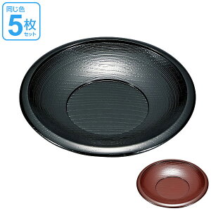 茶托 千筋 茶たく 茶器 食器 日本製 同色5枚セット ( 食洗機対応 電子レンジ対応 皿 和食器 コースター 丸型 小皿 プレート 和風 プラスチック )