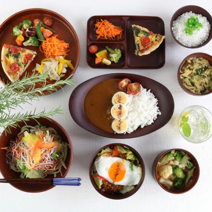 楽天市場 ランチ皿 27cm See 仕切皿 ワンプレート プラスチック 食器 皿 日本製 おしゃれ 同色5枚セット 送料無料 電子レンジ対応 食洗機対応 木製風 ランチプレート 木目調 仕切り皿 仕切り カフェ風 割れにくい リビングート 楽天市場店