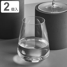 タンブラー ペアセット 450ml NUDE ステムゼロ ガラス （ 食洗機対応 グラス コップ カップ ガラスコップ 耐久性 丈夫 職人 シンプル 軽量 ボックス入り ギフト おしゃれ ）