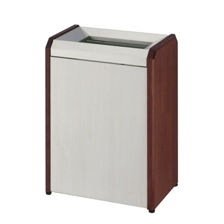 楽天市場】業務用ゴミ箱 屋内用 クリンダスト ステンレス/木製側板 65L 