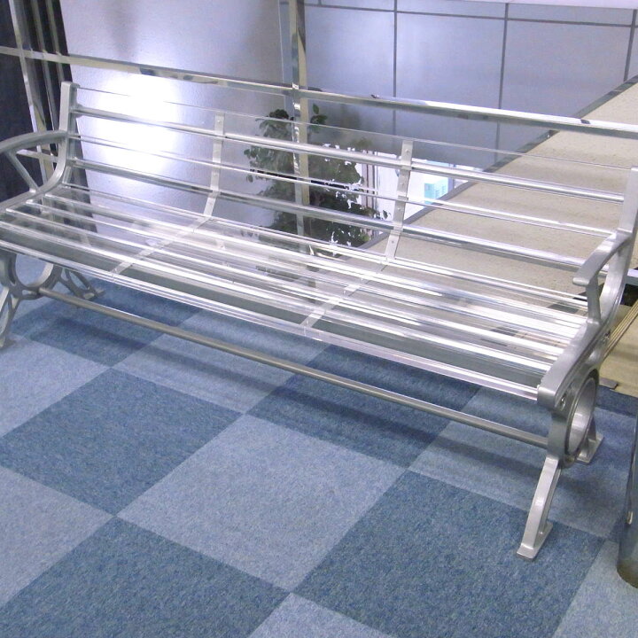 楽天市場】業務用 屋内外対応エアーベンチ 肘付背付きタイプ 180cm 3 