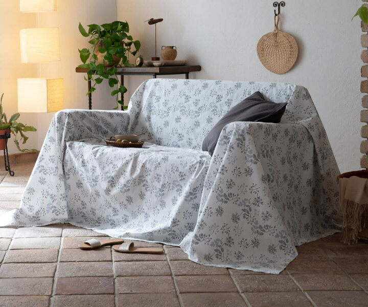 楽天市場】マルチカバー Fab the Home 150×210cm S ハーベスト 綿100 