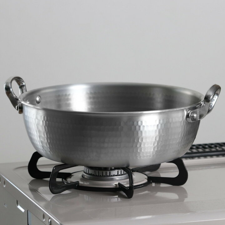 楽天市場】打出揚げ鍋 36cm ガス火専用 中尾アルミ 業務用 日本製 9.4L
