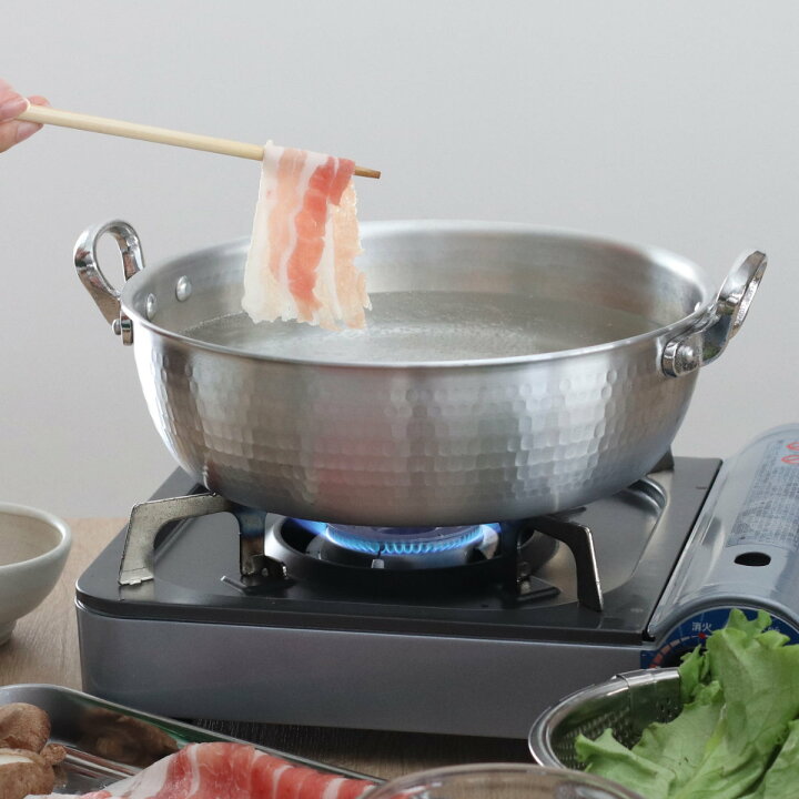 楽天市場】打出揚げ鍋 36cm ガス火専用 中尾アルミ 業務用 日本製 9.4L 