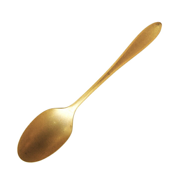 楽天市場 デザートスプーン 18cm ヴィンテージカトラリー ステンレス 日本製 スプーン ステンレス製 テーブルスプーン 洋食器 カトラリー ディナースプーン カレー ピラフ おしゃれ 金 ゴールド リビングート 楽天市場店
