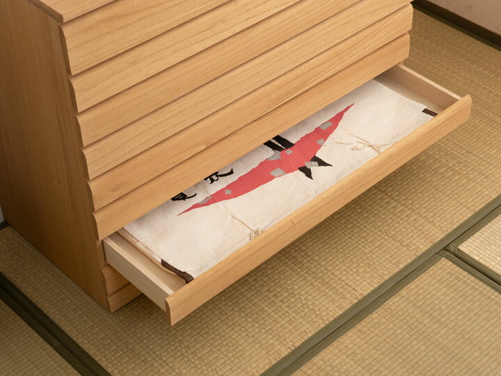 楽天市場】桐 洋風チェスト 8段 桐タンス 日本製 約幅100cm （ 送料 