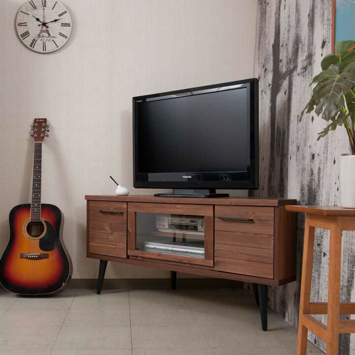 楽天市場】テレビ台 コーナータイプ 幅120cm 日本製 完成品 （ TV台 