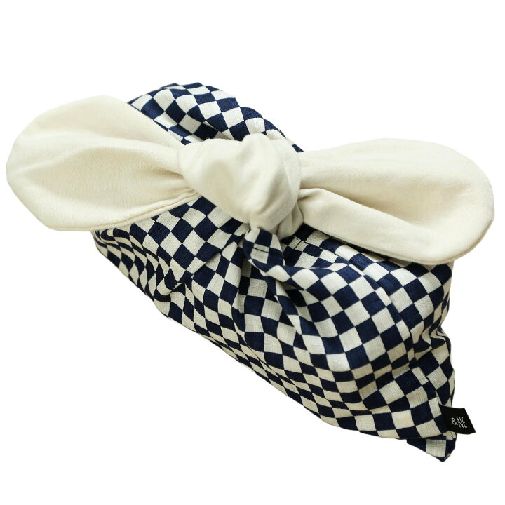 楽天市場】＆NE 弁当袋 リボン 市松柄 （ アンドエヌイー お弁当袋  