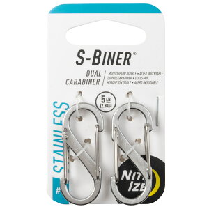 Jri 2 GXri[ 1 1.6×4cm i iCgACY NITEIZE S-BINER Sri[ DUALCARABINER STAINLESS S^ Jri[ L[z_[ L[O  tbN  L[ L[ANZT[ L