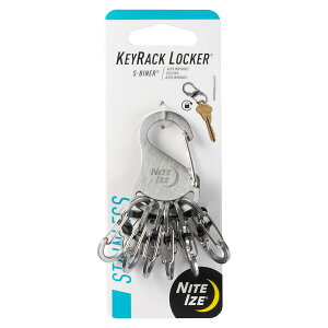 �J���r�i �L�[���b�N���b�J�[ �i �i�C�g�A�C�Y NITEIZE KEYRACKLOCKER �G�X�r�i�[ S-BINER S�r�i�[ �J���r�i�[ �L�[�z���_�[ �L�[�����O ���� �t�b�N �L�[�t�b�N �� �L�[ �L�[�A�N�Z�T���[ �L�����v 