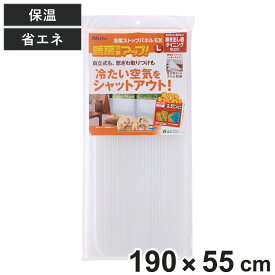 【先着】最大400円OFFクーポン有！ 寒さ対策 冷気ストップパネル L 190×55cm クリア 半透明 窓 足元 すきま風 （ まど エコ 冷気 ストップ シャットアウト 窓際 防寒 暖房 省エネ 節電 断熱シート 断熱パネル パネル 自立 折りたたみ 採光 コンパクト ）