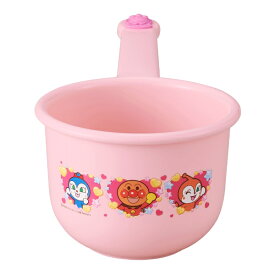 手おけ アンパンマン 手桶 子供用 おけ お風呂 （ 面器 湯桶 湯おけ 風呂桶 せんめんき あんぱんまん キャラクター キッズ 子供 浴用品 風呂 バス キャラ ）