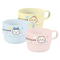 コップ アニメちいかわ 3個セット （ 230ml 食洗機対応 電子レンジ対応 プラスチック カップ 食器 日本製…