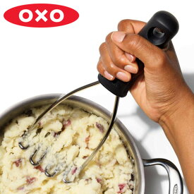 OXO ポテトマッシャー （ ステンレス ポテト マッシャー じゃがいも ジャガイモ つぶし器 いも イモ 芋 潰し つぶし 便利 ポテトサラダ マッシュポテト ）