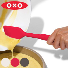 OXO シリコンスパチュラ S （ オクソー ソフトヘラ ゴムヘラ ゴムベラ 食洗機対応 シリコン製 下ごしらえ キッチン用品 キッチンツール 製菓道具 お菓子作り ）