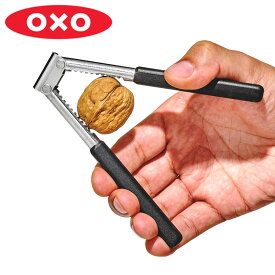 OXO シーフード＆ナッツクラッカー Good Grips （ オクソー 殻割り器 くるみ割り 殻割器 種割り 甲殻類の殻割り ステンレス くるみ ナッツ カニ 蟹 割る キッチンツール おしゃれ 便利 下ごしらえ 下処理 調理器具 ）