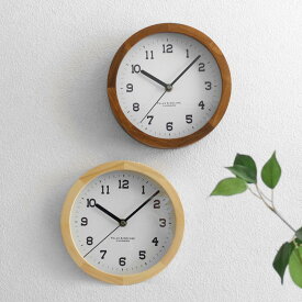 置掛両用時計 スタンド&ウォールクロックM 置き時計 掛け時計 無垢材 木製 時計 おしゃれ Eina （ 送料無料 壁掛け時計 掛時計 壁掛け 置時計 天然木 アナログ かけ時計 クロック 北欧 北欧風 シンプル インテリア ナチュラル ）