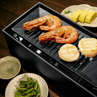 炉端焼き器 DINING炉端 卓上プレート 1〜2人用 ピーコック （ 炉端焼き 家庭用 焼き鳥器 電気 ロースター…