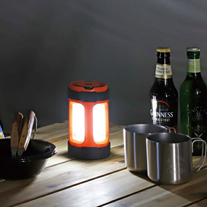 楽天市場】アウトドア LED ランタン 4段階 COBランタン ミニ  