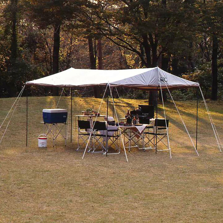 楽天市場】シェード ラニー メッシュタープテント 3.5m×3.8m キャリー  