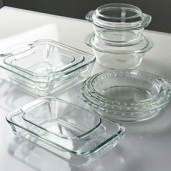 楽天市場】スチームポット ふた付き Pyrex パイレックス 18cm 980ml 丸 