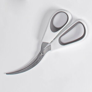 カーブばさみ Simple use キッチンばさみ ( キッチンはさみ 料理バサミ 鋏 万能はさみ カーブ刃 食洗機対応 取分け 料理ハサミ 調理はさみ 下ごしらえ用品 便利グッズ 万能 マルチ キッチンツ