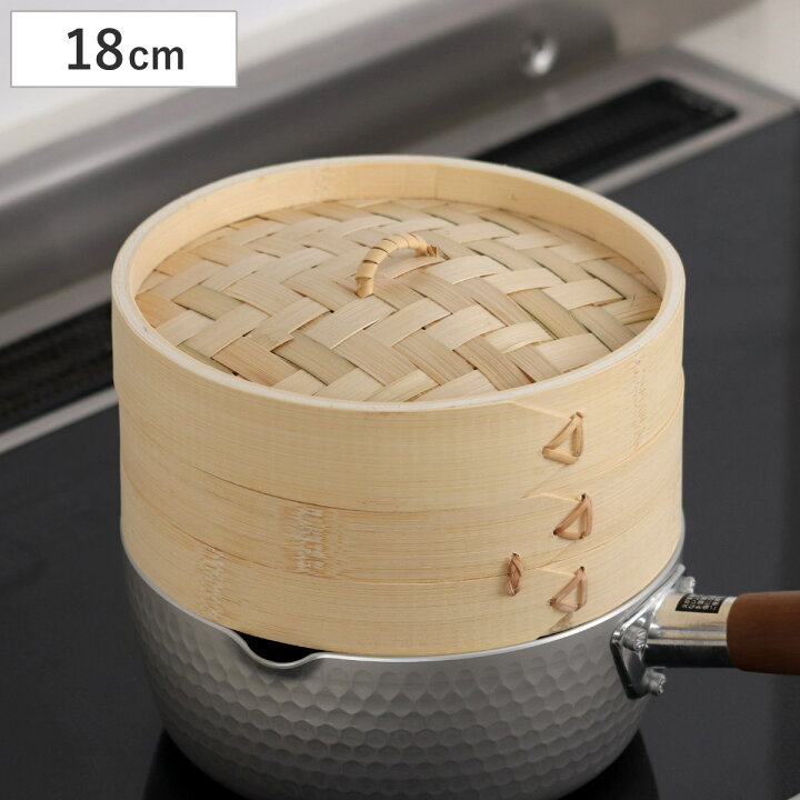 楽天市場】中華せいろ 18cm 竹製 中華家 （ 蒸し器 竹 蒸籠 セイロ 