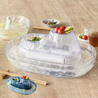 そうめん流し器 M 2～3人用 流氷 流しそうめん 電池式 流しそうめん機 プラスチック製 （ そうめん流し機…