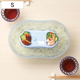 流しそうめん器 真珠乃涼 電池式そうめん流し器 S （ そうめん器 そうめん機 流しそうめん機 そうめん 素麺 1～2人用 ソーメン 卓上 コードレス ホームパーティー 薬味置き ）