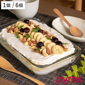 PYREX ミートグリルディッシュ22cm グラタン皿 耐熱ガラス 1個 6個 （ 食洗機対応 電子レンジ対応 オーブン対応 ディッシュ 皿 食器 耐熱 ガラス 大 角型 オーブン料理 オーブン グリル 調理 おしゃれ ）
