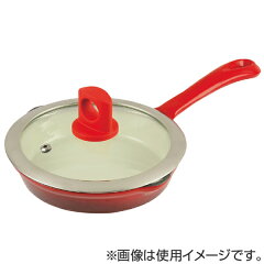 ガラス蓋16cm用スキレット用ルージュ